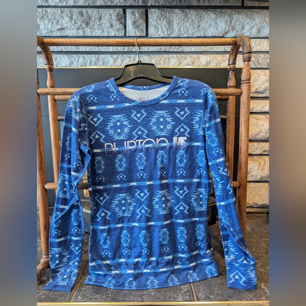 *BOGO FREE* Burton Dry Ride Mid Weight Long Sleeve Shirt Base Layer Size Small
